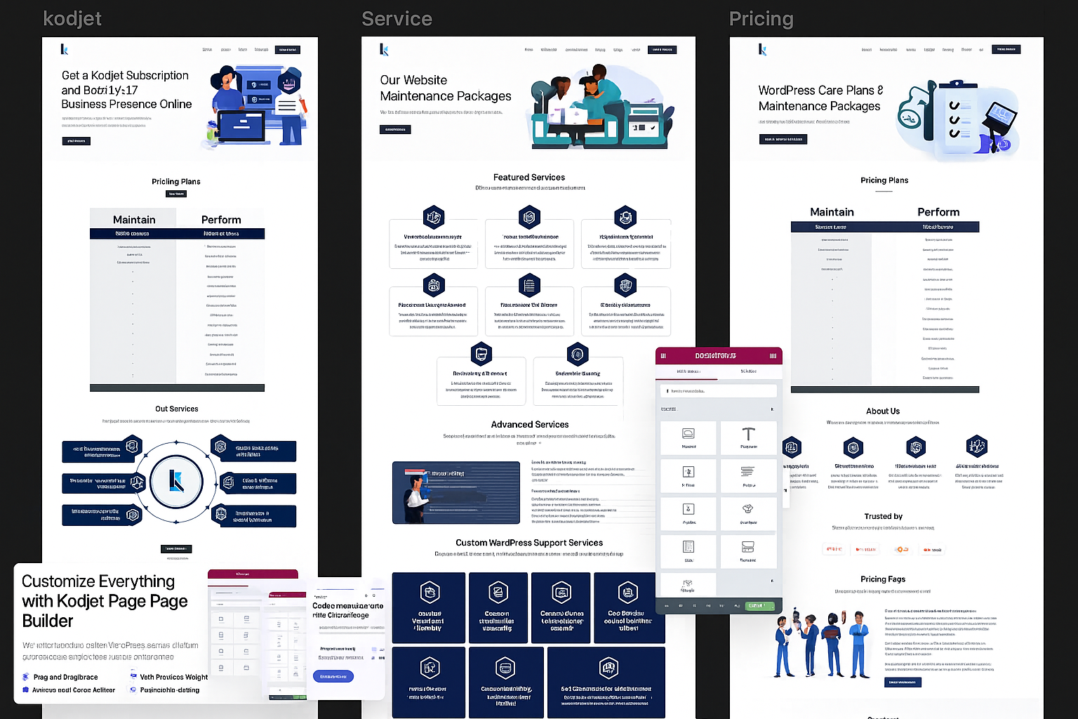 Kodjet Dashboard Preview